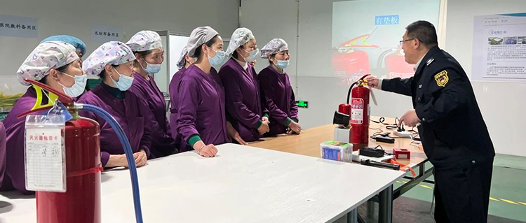 筑牢安全防線，守護平安生產&mdash;&mdash;國濟尚領開展洗滌中心消防應急演練
